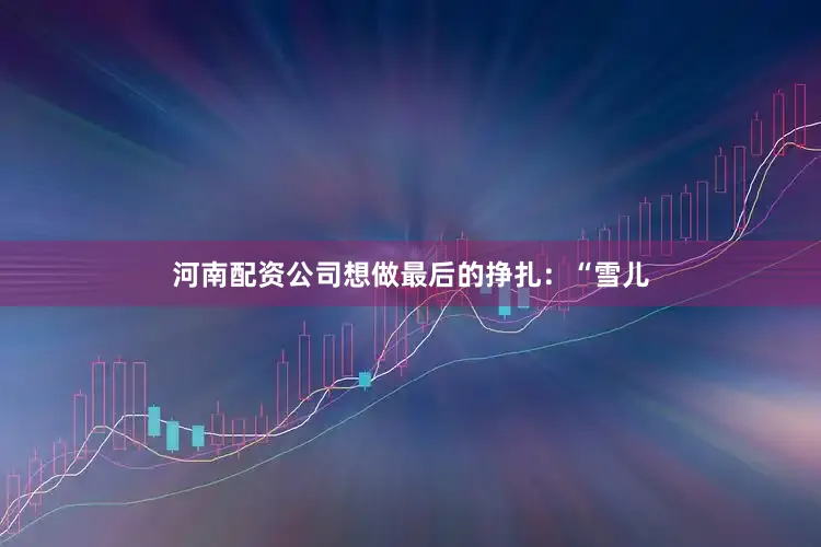 河南配资公司想做最后的挣扎：“雪儿