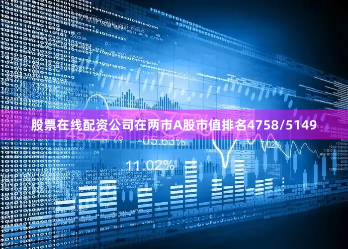 股票在线配资公司在两市A股市值排名4758/5149