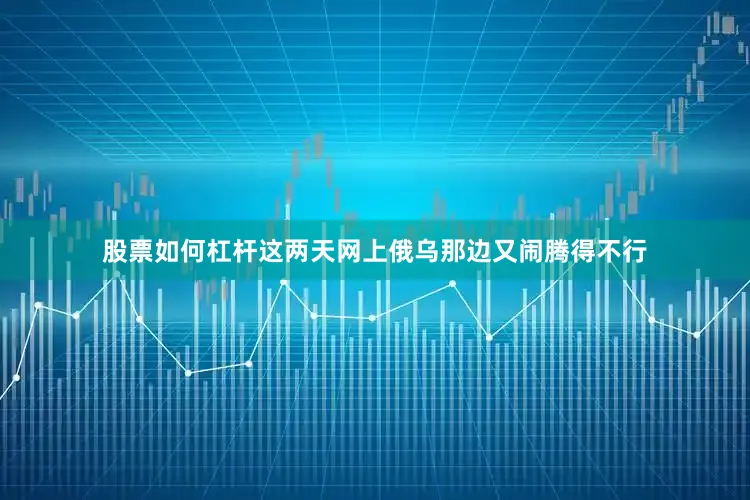 股票如何杠杆这两天网上俄乌那边又闹腾得不行